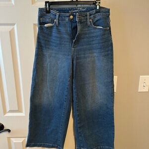 Universal Thread High-Waisted Wide Leg Jeans - Blue
